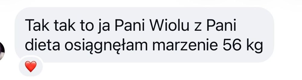 Opinia klientki o jadłospisie