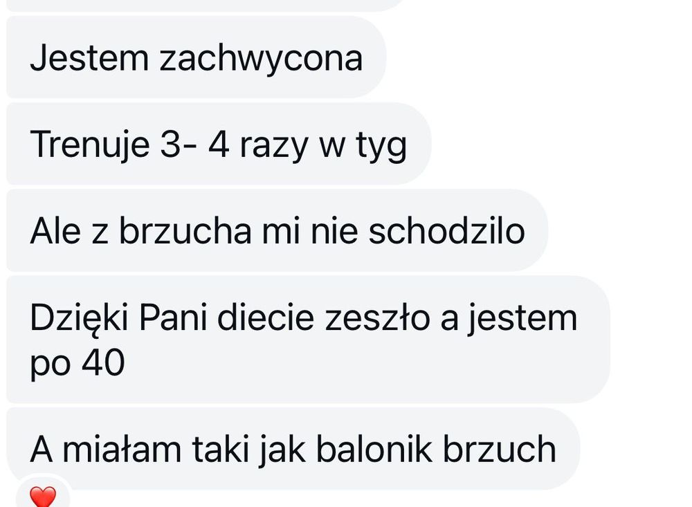 Opinia klientki o jadłospisie