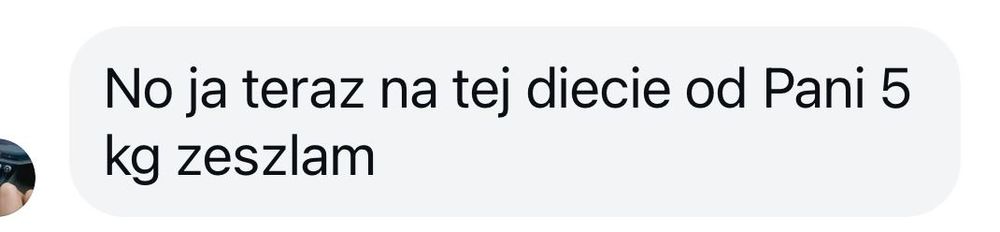Opinia klientki o jadłospisie